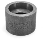 Steel Reducing Socket Forged S.W. 3000 Lbs Black